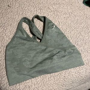 Camo sports bra